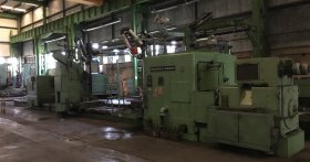 Heavy Duty CNC Roll Lathe WALDRICH-SIEGEN 10m sold to IRAN in 2017